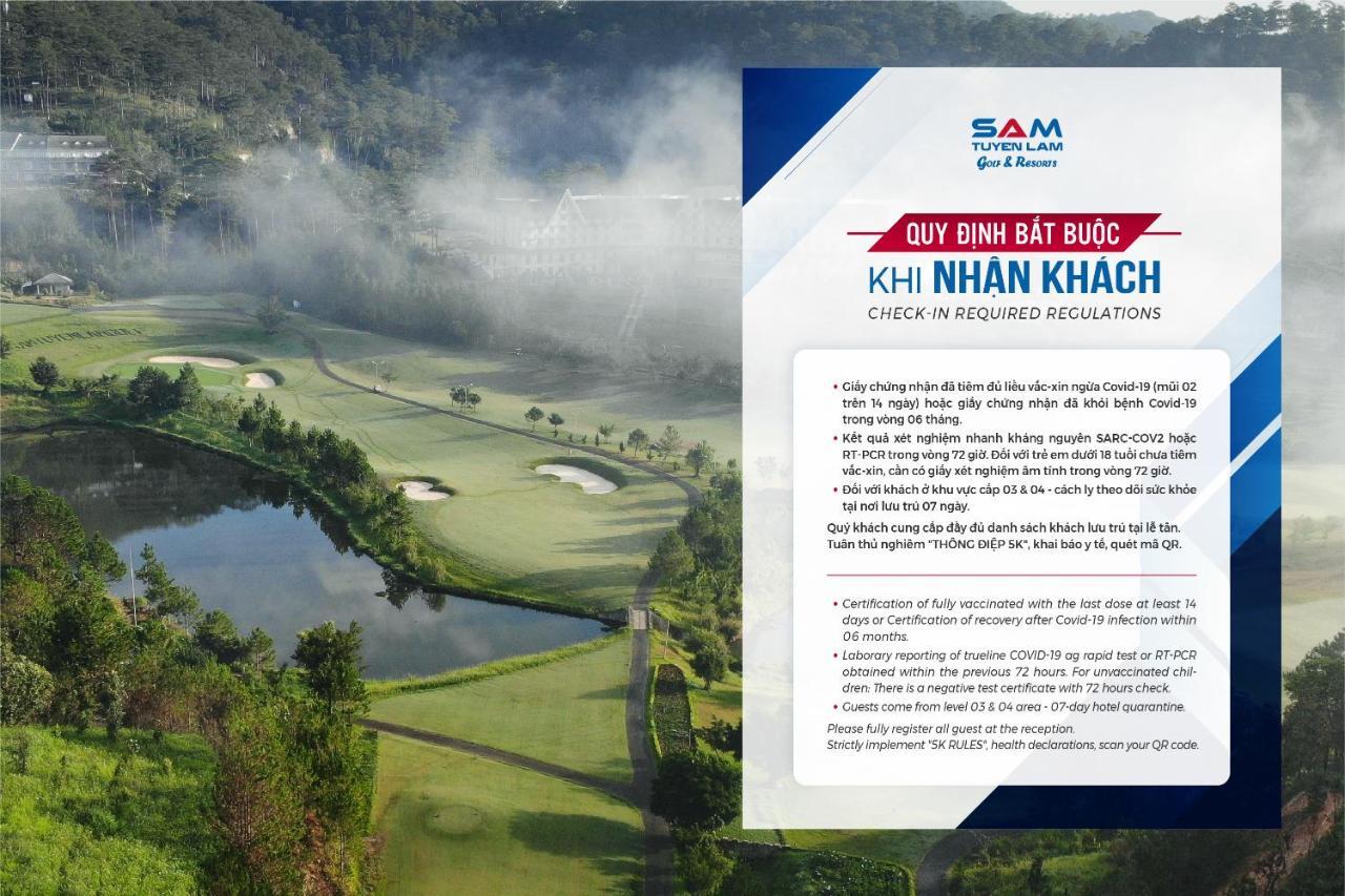Sam Tuyen Lam Golf & Resorts Далат Экстерьер фото